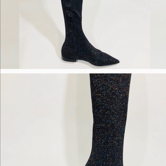 Zara over the knee fashion boots - Picture 3 of 4